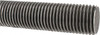 Made in USA 1-1/2-6 x 2 ft. Low Carbon Steel Threaded Rod Right Hand Thread, Oil Finish, UNC 11217 - 04352985
