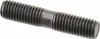 Gibraltar M10x1.50 50mm OAL Equal Double Threaded Stud Alloy Steel, Black Oxide Finish, 20mm Equal Thread Length, Metric 60401G - 74365594
