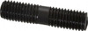 Gibraltar M12x1.75 50mm OAL Equal Double Threaded Stud Alloy Steel, Black Oxide Finish, 20mm Equal Thread Length, Metric 60501G - 74365693