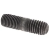 Value Collection 25 Qty 1 Pack 7/16-20 Long Thread, 7/16-14 Short Thread, 1-1/2" OAL Unequal Double Threaded Stud Steel, Uncoated, 3/4" Long Thread Length, 5/8" Short Thread Length BD32433 - 80918915