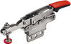 Bessey 450 Lb Holding Capacity, Horizontal Handle, Manual Hold Down Toggle Clamp U-Bar, Straight Base, Carbon Steel STC-HV20 - 61726022