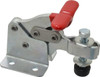 Destaco 750 Lb Holding Capacity, Horizontal Handle, Manual Hold Down Toggle Clamp 168° Handle Movement, 90° Bar Opening, U-Bar, Flanged Base, Electro-Plated Zinc, Carbon Steel 309-U - 08096331