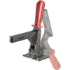 Destaco 697 Lb Holding Capacity, Vertical Handle, Manual Hold Down Toggle Clamp 159° Handle Movement, 89° Bar Opening, Solid Bar, Flanged Base, Oxide Finish, Forged Alloy Steel 5105 - 44001634