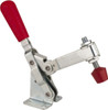 Destaco 600 Lb Holding Capacity, Vertical Handle, Manual Hold Down Toggle Clamp 58° Handle Movement, 103° Bar Opening, U-Bar, Flanged Base, Carbon Steel 210-U - 44003242
