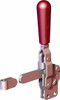 Destaco 499 Lb Holding Capacity, Vertical Handle, Manual Hold Down Toggle Clamp 57° Handle Movement, 90° Bar Opening, Solid Bar, Straight Base, Carbon Steel 207-SB - 44003671