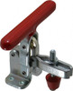 Destaco 200 Lb Holding Capacity, Vertical Handle, Manual Hold Down Toggle Clamp 65° Handle Movement, 105° Bar Opening, U-Bar, Flanged Base, Electro-Plated Zinc, Carbon Steel 202-TU - 97718571