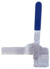 Gibraltar 1,000 Lb Holding Capacity, Vertical Handle, Manual Hold Down Toggle Clamp 64° Handle Movement, 76° Bar Opening, Solid Bar, Flanged Base, Electro-Plated Zinc, Carbon Steel GIB-U-2007S - 84520568