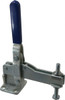 Gibraltar 1,400 Lb Holding Capacity, Vertical Handle, Manual Hold Down Toggle Clamp 83° Handle Movement, 69° Bar Opening, U-Bar, Flanged Base, Carbon Steel GIB-U-2010 - 84520576