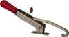 Destaco 375 Lb Capacity, Horizontal, J Hook, Right Flanged Base, Stainless Steel Pull Action Latch Clamp 4" Drawing Movement, 8.82" OAL, Thumb Handle 351-BSS - 03388055