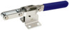 Gibraltar 375 Lb Capacity, Horizontal, U-Bar, Flanged Base, Carbon Steel Pull Action Latch Clamp 4" Drawing Movement, 8.4" OAL, Straight Handle GIB-LU-401 - 77863892