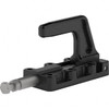 Destaco 1,100 Lb Load Capacity, Flanged Base, Carbon Steel, Standard Straight Line Action Clamp 6 Mounting Holes, 0.26" Mounting Hole Diam, 0.55" Plunger Diam, Straight Handle 95040 - 03860038
