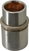 Danly 2" ID x 4-5/8" OAL, Steel, Bronze Plated Die & Mold Shoulder Bushing Extra Long Shoulder, 2.909" Bottom OD, 2-1/2" Top OD, 3.064" Collar OD, 3" Under Collar, 1-5/8" Above Collar 6-16-28 - 03224961