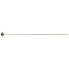 Gibraltar 6mm Pin Diam, 12mm Head Diam x 5mm Head Height, 400mm OAL, Straight Ejector Pin Steel, 395mm Pin Length MT7704-G - 85933927