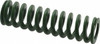 Associated Spring Raymond 12.5mm Hole Diam, 6.3mm Rod Diam, 1-3/4" Free Length, Green Die Spring 217.8 N Max Deflection, 18mm Max Deflection, Light Duty, Chromium Alloy Steel 203-207 - 67898403