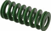 Associated Spring Raymond 20mm Hole Diam, 10mm Rod Diam, 1-3/4" Free Length, Green Die Spring 540 N Max Deflection, 18mm Max Deflection, Light Duty, Chromium Alloy Steel 203-407 - 67898593