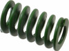Associated Spring Raymond 25mm Hole Diam, 12.5mm Rod Diam, 1-3/4" Free Length, Green Die Spring 952.2 N Max Deflection, 18mm Max Deflection, Light Duty, Chromium Alloy Steel 203-507 - 67898734