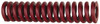 Associated Spring Raymond 25mm Hole Diam, 12.5mm Rod Diam, 2-1/2" Free Length, Red Die Spring 2337 N Max Deflection, 19mm Max Deflection, Strong Duty, Chromium Alloy Steel 205-510 - 67900910