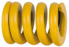 Associated Spring Raymond 25mm Hole Diam, 12.5mm Rod Diam, 5" Free Length, Yellow Die Spring 2441.6001 N Max Deflection, 32mm Max Deflection, Extra Strong, Chromium Alloy Steel 206-520 - 67901926