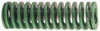 Danly 2-1/2" Hole Diam, 1-1/2" Rod Diam, 8" Free Length, Green Die Spring 34.4 Lb Max Deflection, 3.2" Max Deflection, Light Duty, Chromium Vanadium Steel 9-4032-11 - 76011683