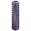 Danly 1" Hole Diam, 1/2" Rod Diam, 8" Free Length, Blue Die Spring 9.1 Lb Max Deflection, 3" Max Deflection, Medium Duty, Chromium Vanadium Steel 9-1632-21 - 76012954
