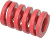 Danly 1" Hole Diam, 1/2" Rod Diam, 1-1/2" Free Length, Red Die Spring 127 Lb Max Deflection, 0.45" Max Deflection, Heavy Duty, Chromium Vanadium Steel 9-1606-26 - 76014836