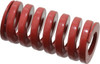 Danly 1-1/4" Hole Diam, 5/8" Rod Diam, 2-1/2" Free Length, Red Die Spring 117 Lb Max Deflection, 0.76" Max Deflection, Heavy Duty, Chromium Vanadium Steel 9-2010-26 - 76015049