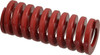 Danly 2" Hole Diam, 1" Rod Diam, 5" Free Length, Red Die Spring 108 Lb Max Deflection, 1.5" Max Deflection, Heavy Duty, Chromium Vanadium Steel 9-3220-26 - 76015460