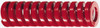 Danly 2" Hole Diam, 1" Rod Diam, 12" Free Length, Red Die Spring 42.6 Lb Max Deflection, 3.6" Max Deflection, Heavy Duty, Chromium Vanadium Steel 9-3248-26 - 76015536