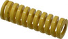 Danly 1" Hole Diam, 1/2" Rod Diam, 3" Free Length, Yellow Die Spring 71.4 Lb Max Deflection, 0.75" Max Deflection, Extra Heavy Duty, Chromium Vanadium Steel 9-1612-36 - 76016872