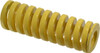 Danly 2" Hole Diam, 1" Rod Diam, 6" Free Length, Yellow Die Spring 145 Lb Max Deflection, 1.5" Max Deflection, Extra Heavy Duty, Chromium Vanadium Steel 9-3224-36 - 76017482