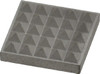 Fairlane Extra Fine Tooth Grade, Diamond Tooth Pattern, Solid Carbide, Square Positioning Gripper Pad 1/2" Long x 1/2" Wide x 1/8" High CS-4EF - 09716101
