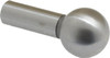 Gibraltar 1/2" Ball Diam, 1/4" Shank Diam, Steel Inspection Tooling Ball Slip-Fit Shank, 15/16" Ball Center to Shank Bottom 826715-G - 64255169