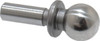 Jergens 1/4" Ball Diam, 1/8" Shank Diam, Steel Inspection Tooling Ball Slip-Fit Shank, 9/16" Ball Center to Shank Bottom, 0.2" Ball Center to Shoulder Bottom, with Shoulder 29041 - 99095408