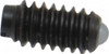 Gibraltar 5-40, 0.062" Ball Diam, 0.25" Body Length, 0.02" Max Ball Reach, Threaded Ball Plunger Steel Body, Nylon Ball, 0.25 Lb Initial End Force, 0.75 Lb Final End Force SWN10-12B-G - 06694004
