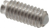 Vlier 6-40, 0.078" Ball Diam, 0.312" Body Length, 0.023" Max Ball Reach, Threaded Ball Plunger Stainless Steel Body, Nylon Ball, 0.5 Lb Initial End Force, 1 Lb Final End Force DSSB48 - 62122817
