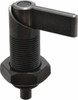 Gibraltar M20x1.5, 35mm Thread Length, Straight Cam Action Indexing Plunger 20mm Body Diam, 35mm Body Length, 50mm Handle Length, 12mm Plunger Projection CAMG-241-G - 88363973