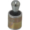 Vlier 5/8" Body Diam, 0.69" Body Length, 0.39" Nose Diam, 0.63" Nose Length, Spring Locating Pin 22.5 Lb Final End Force, Aluminum Body, Alloy Steel Nose SLPL625 - 05137732