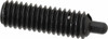 Jergens 5/16-18, 1" Thread Length, 3/16" Plunger Projection, Steel Threaded Spring Plunger 0.135" Max Plunger Diam, 1" Plunger Length, 3 Lb Init End Force, 15 Lb Final End Force, 5/32" Hex 26826 - 82411125