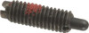 Jergens 10-32, 9/16" Thread Length, 1/8" Plunger Projection, Steel Threaded Spring Plunger 0.093" Max Plunger Diam, 9/16" Plunger Length, 0.5 Lb Init End Force, 5 Lb Final End Force 26703 - 82412065