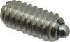 Vlier 1/4-20, 17/32" Thread Length, 0.078" Plunger Projection, Steel Threaded Spring Plunger 0.119" Max Plunger Diam, 0.531" Plunger Length, 1 Lb Init End Force, 3.5 Lb Final End Force M55 - 62119961