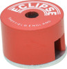 Eclipse Magnetics 1" Diam, 3/16" Hole Diam, 3.4 kg Max Pull Force Alnico Button Magnet 5/8" High, 11/32" Gap Width, Grade 5 Alnico E823 - 06573745