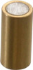 Eclipse Magnetics 1/4" Diam x 1/2" High, 0.14 Lb Average & 0.28 Lb Max Pull Force, Brass Alnico Shielded Magnet 798.8°F Max Operating Temp, 0.032" Wall Thickness, Grade 5 Alnico E535/MSC - 60065323