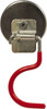Mag-Mate 38 Lb Max Pull Force, 5/16" Overall Height, 2.03" Diam, Ceramic Cup Magnet Hook Style, 1-7/8" Clamp Opening, Chrome Plated MX2000RV01 - 62798079
