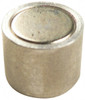Mag-Mate 6-32 Thread, 1/4" Diam, 1/2" High, 0.13 Lb Average Pull Force, Neodymium Rare Earth Pot Magnet 1/4" Tapped Hole Depth, Nickel Plated, Aluminum Insulated N250T - 04310587