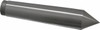 Value Collection 1.24" Head Diam, Steel Standard Point Solid Dead Center 4MT Morse Taper, 1.24" Point Diam, 6-5/16" OAL 3-555-020P - 00080044