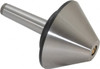 Value Collection MT3 Taper Shank, 4.2" Head Diam Live Center 1,200 Max RPM, 32mm Point Diam, 160mm Point Length, 800 Lb Max Workpc, Bull Nose Point 51100217 - 02714616