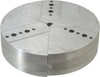 Abbott Workholding 8" & Up Chuck Capacity, Northfield Attachment, Round Soft Lathe Chuck Jaw 3 Jaws, Aluminum, 7.92" Wide x 2" High AL-3-8-2 - 04230025