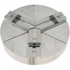 Abbott Workholding 12" Max Chuck Capacity, Tongue & Groove Interface, Round Soft Lathe Chuck Jaw 3 Jaw, Aluminum, 63.5mm Btw Mount Hole Ctrs, 12" Wide, 2" High, 12.7mm Groove, 1/2" Fastener TG12MDP - 50484567