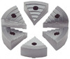 Value Collection 2" Chuck Capacity, JF Attachment, Round Soft Lathe Chuck Jaw 6 Jaws, Steel 193268.00 - 02104362