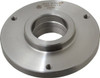 Bison Adapter Back Plate for 6-1/4" Diam Self Centering Lathe Chucks 2-1/4 - 8 Mount, 2.26" Through Hole Diam, 3.385mm ID, 38139" OD, 0.59" Flange Height, Steel 7-876-066 - 08610974